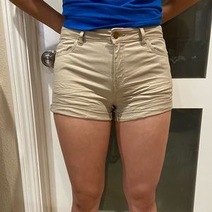H&M Khaki shorts Size 4